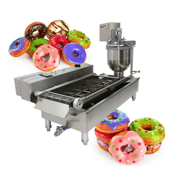Многофункциональная мини-машина для выпечки пончиков Автоматическая машина для приготовления пончиков/мини-машина для приготовления пончиков для домашнего использования