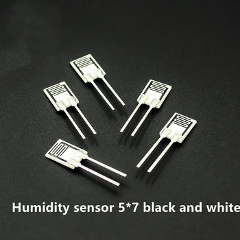 Чувствительный к влажности резистор CJ-HR31, чувствительный к влажности оригинальный датчик влажности 5 * 7, черно-белый модуль влажности HR202L