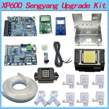 комплект обновления принтера Senyang XP600 с одной головкой ECO UV для преобразования DX5/DX7 в XP600 для широкоформатного принтера update small kit