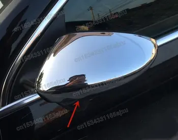 ABS Хромированная крышка зеркала заднего вида с защитой от царапин, автомобильные аксессуары для Volkswagen Passat B6 B7 2007-2016