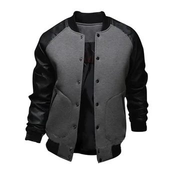 осенняя мужская куртка, пальто, повседневная бейсбольная куртка в стиле хип-хоп, мужская модная верхняя одежда, лоскутная куртка, мужская chaqueta hombre