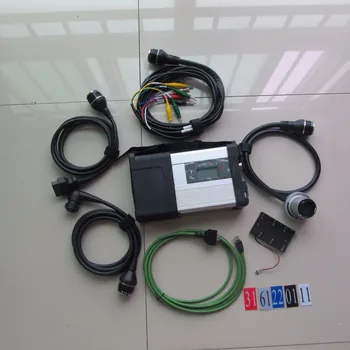 Новейший диагностический инструмент MB Star C5 SD Conenct c5 без программного обеспечения беспроводной мультиплексор mb sd c5 mb star c5 с полным комплектом кабелей