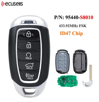 Ecusells P/N: 95440-S8010 Идентификатор FCC: TQ8-FOB-4F29 433 МГц 47 Чип для Hyundai Palisade 2019 2020 2021 Smart Keyless Remote Брелок