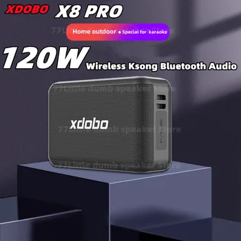 XDOBO X8 PRO 120 Вт супер мощность caixa de som открытый Bluetooth динамик Kge сабвуфер водонепроницаемый поддержка TWS беспроводной звуковой эффект