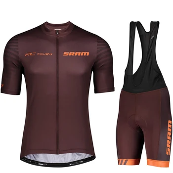 Мужская велосипедная форма ODLO SRAM, мужские летние трикотажные брюки, Спортивная одежда, мужские комплекты одежды, куртка, Mtb, гелевая блузка, Шорты