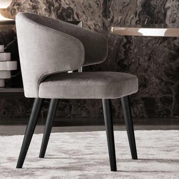Обеденный стул в скандинавском стиле, легкая роскошь, современный минималистичный стул с сетчатой спинкой, красный стул для переговоров, маникюрный стул для домашнего ресторана Nordic st