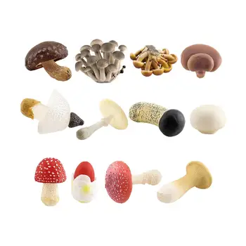 Развивающая игрушка-гриб из 4 частей для создания сюжетной сцены на песочном столе