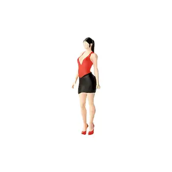1/64 Женские модели фигурка аксессуар миниатюрные фигурки из смолы 1: 64 человека