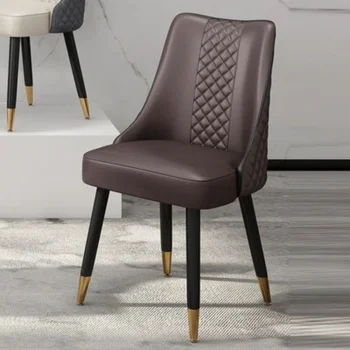 Обеденные стулья Nordic Throne, Дизайнерские обеденные стулья Barhocker Accents, Складные Эргономичные стулья Cadeiras De Jantar Furnitures DC038