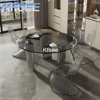 Kfsee 1 шт. В комплекте офисный стол Weibog ins 120 см из дорогого стекла