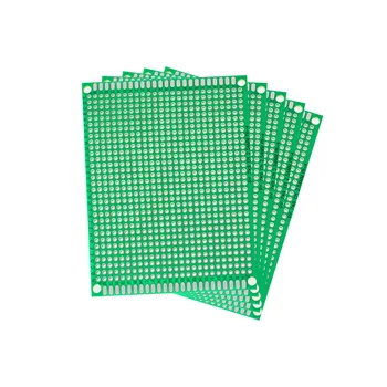 10ШТ Односторонняя печатная плата 7*9 см Прототип платы 7x9 см Зеленые универсальные печатные платы DIY Kit