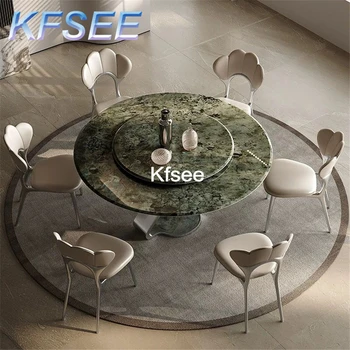 Kfsee 1 шт. в комплекте Forever 120 см Круглый простой домашний обеденный стол