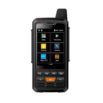 UNIWA F50 4G Сетевое радио 4G-P3 4000 мАч Android 6.0 Смартфон POC Радио LTE/WCDMA/GSM Портативная Рация Работает в режиме реального времени-PTT Zello