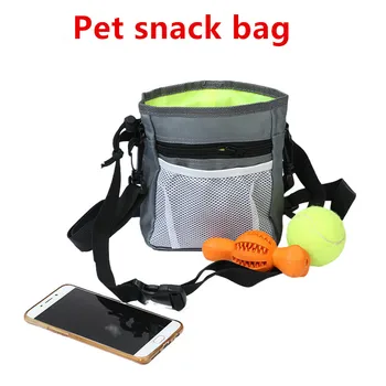 1 шт. поясная сумка для дрессировки домашних собак, приманка для закусок, карманная сумка для корма для домашних щенков, сумка для послушания, поясная сумка для еды