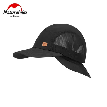 Naturehike Кепка с двойными полями, устойчивая к ультрафиолетовому излучению, Солнцезащитная кепка с защитой от ультрафиолета, Дышащая шляпа для рыбалки