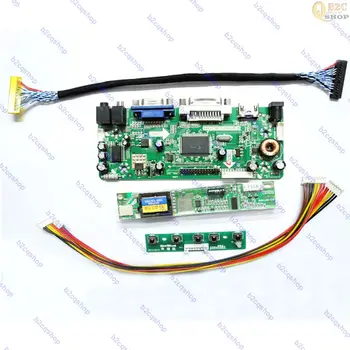 Плата контроллера ЖК-монитора Lvds Инверторный комплект для 1280X800 N154I4-L03, совместимый с HDMI + DVI + VGA + Аудио